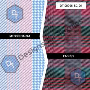 Prince of Waves and diagonal Jacquard Design DT-00006-SC-DI