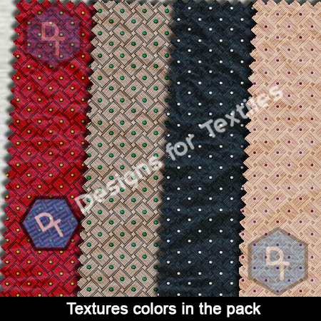 2d Shape Rectangle Crossed Texture DT-00011-GP-TX - Colori