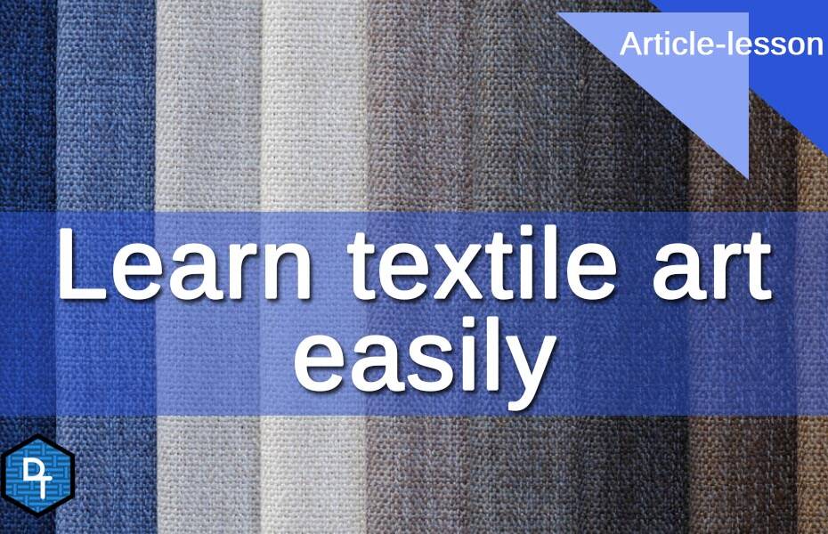 FREE Learn textile art easily Presentation Designs for Textiles DFT