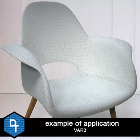 Mini Square and Rhombus Texture DT-00036-GP-TX - CHAIR
