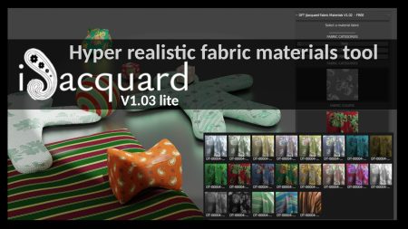 Hyper Realistic Fabric Materials Add On - iJacquard V1.03 - (Lite Version)